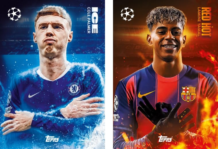 Topps UEFA Champions League Match Attax 2025-26 Trading and Collectible Card Game (Multipack of 2)