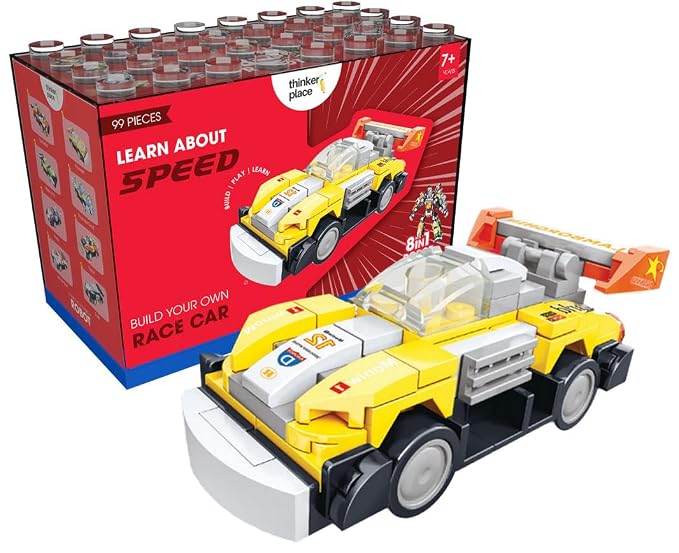 ThinkerPlace 8-in-1 Super Racing Car Pioneer