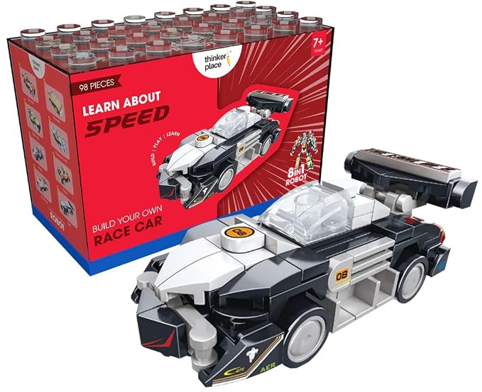 ThinkerPlace 8-in-1 Super Racing Car Earl