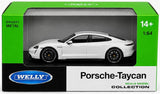 Welly: Porsche Taycan Turbo S - White
