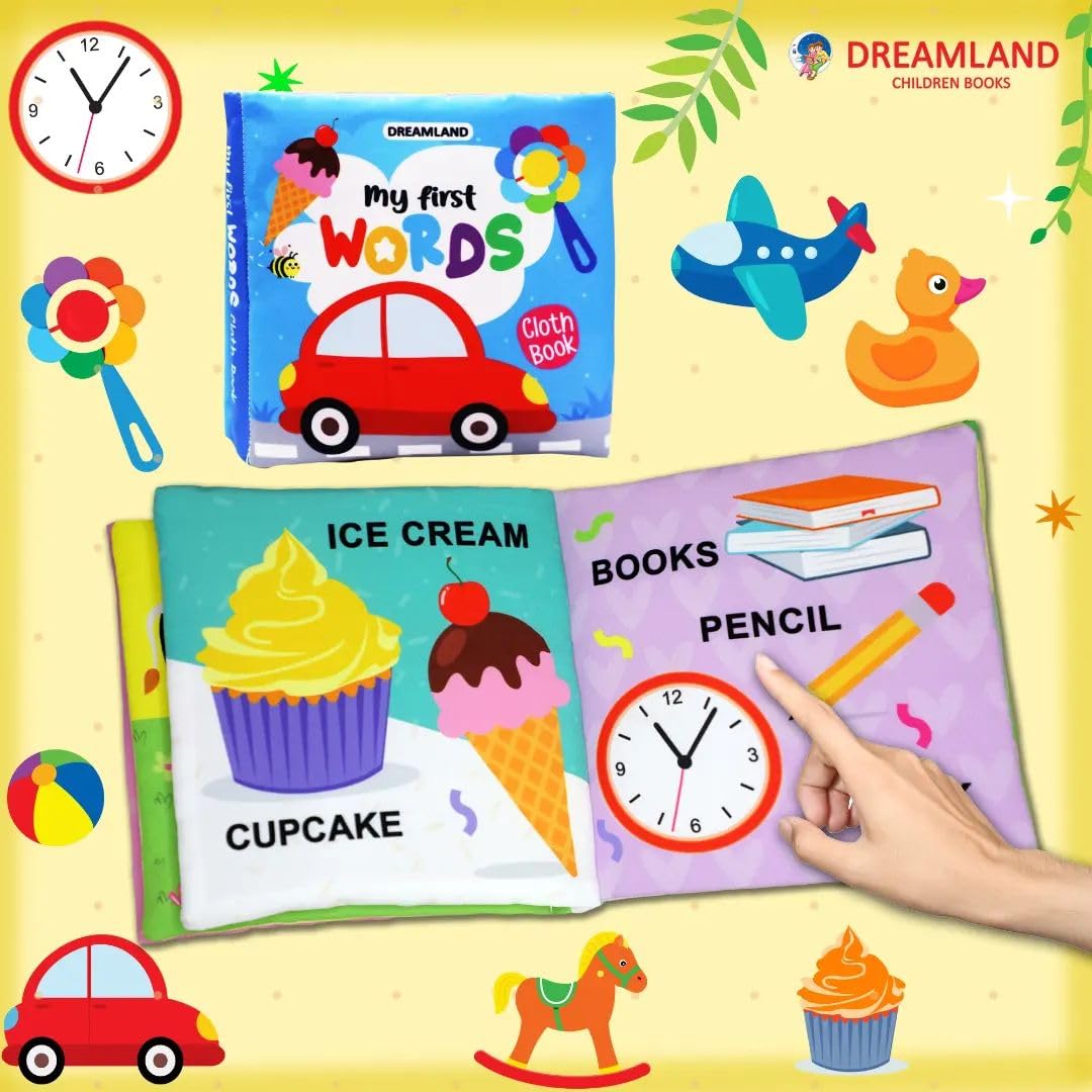 Dreamland Publications - Cloth Book - My first Words