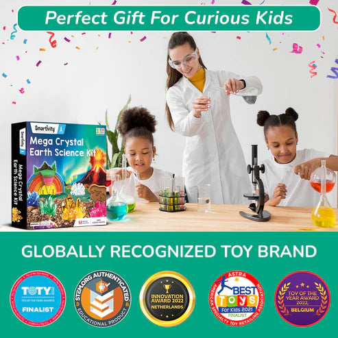 Smartivity Mega Crystal Earth Science Kit