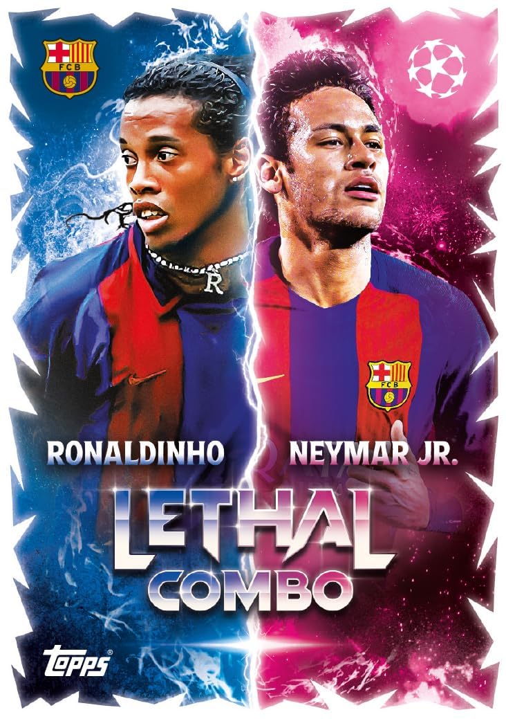 Topps UEFA Champions League Match Attax 25/26 Trading and Collectible Card Game 18 Cards Pack