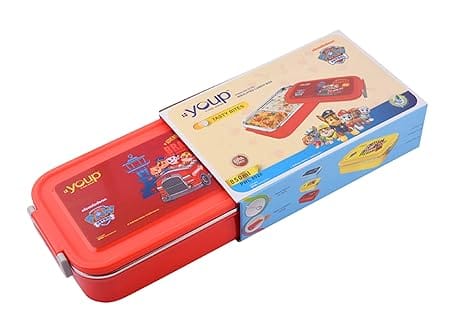Youp Paw Patrol Tasty Bites Lunch Box with Spoon Red