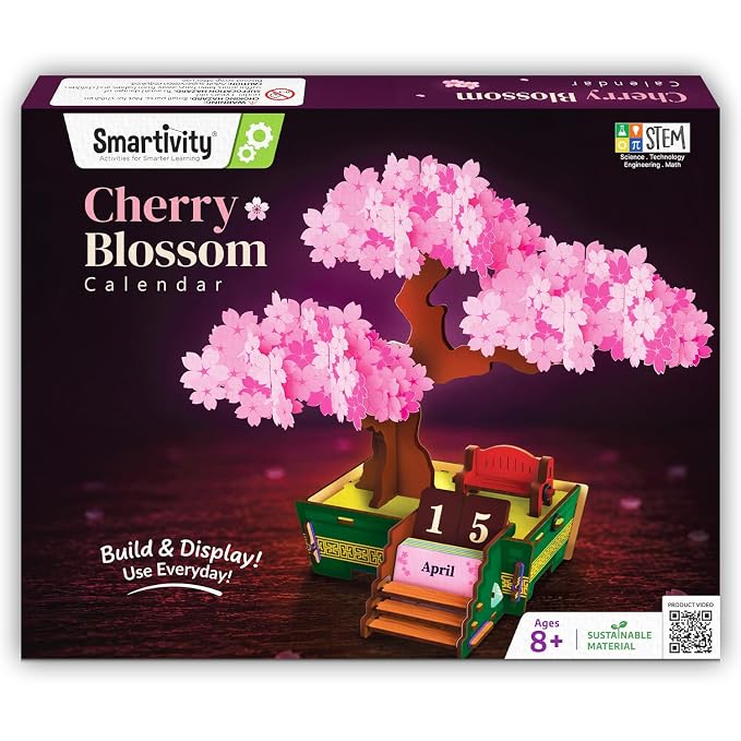 Smartivity Cherry Blossom Tree Building Craft Kit