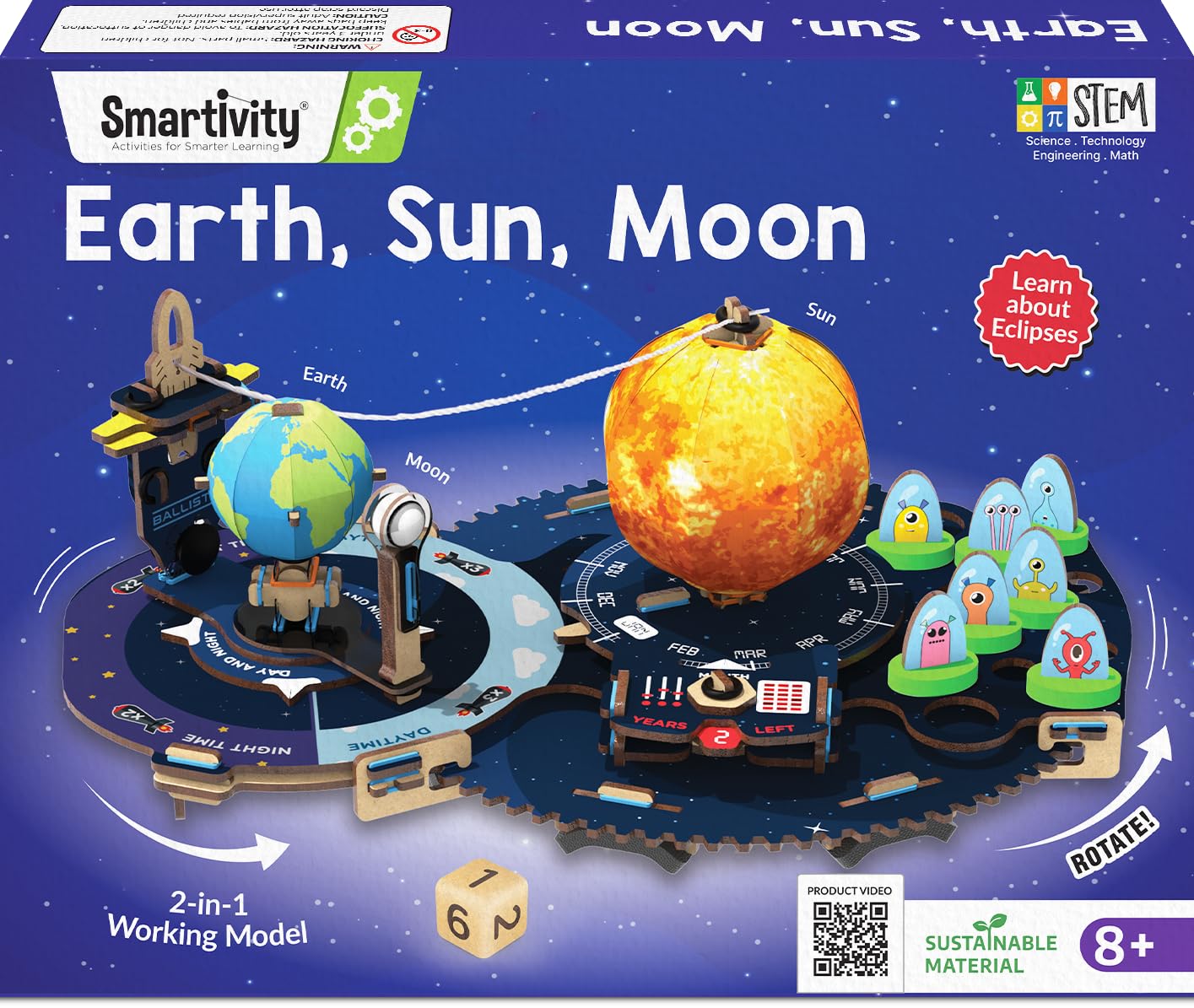Smartivity Earth-Sun-Moon Space Toy