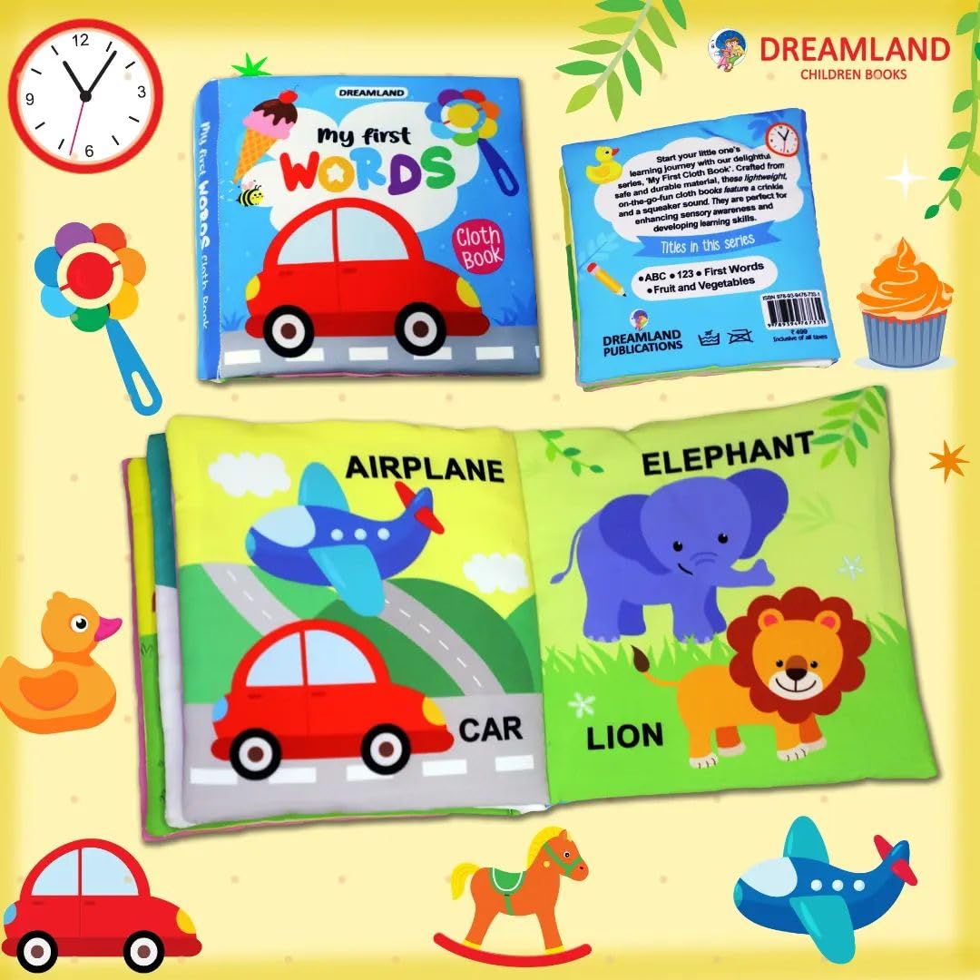 Dreamland Publications - Cloth Book - My first Words