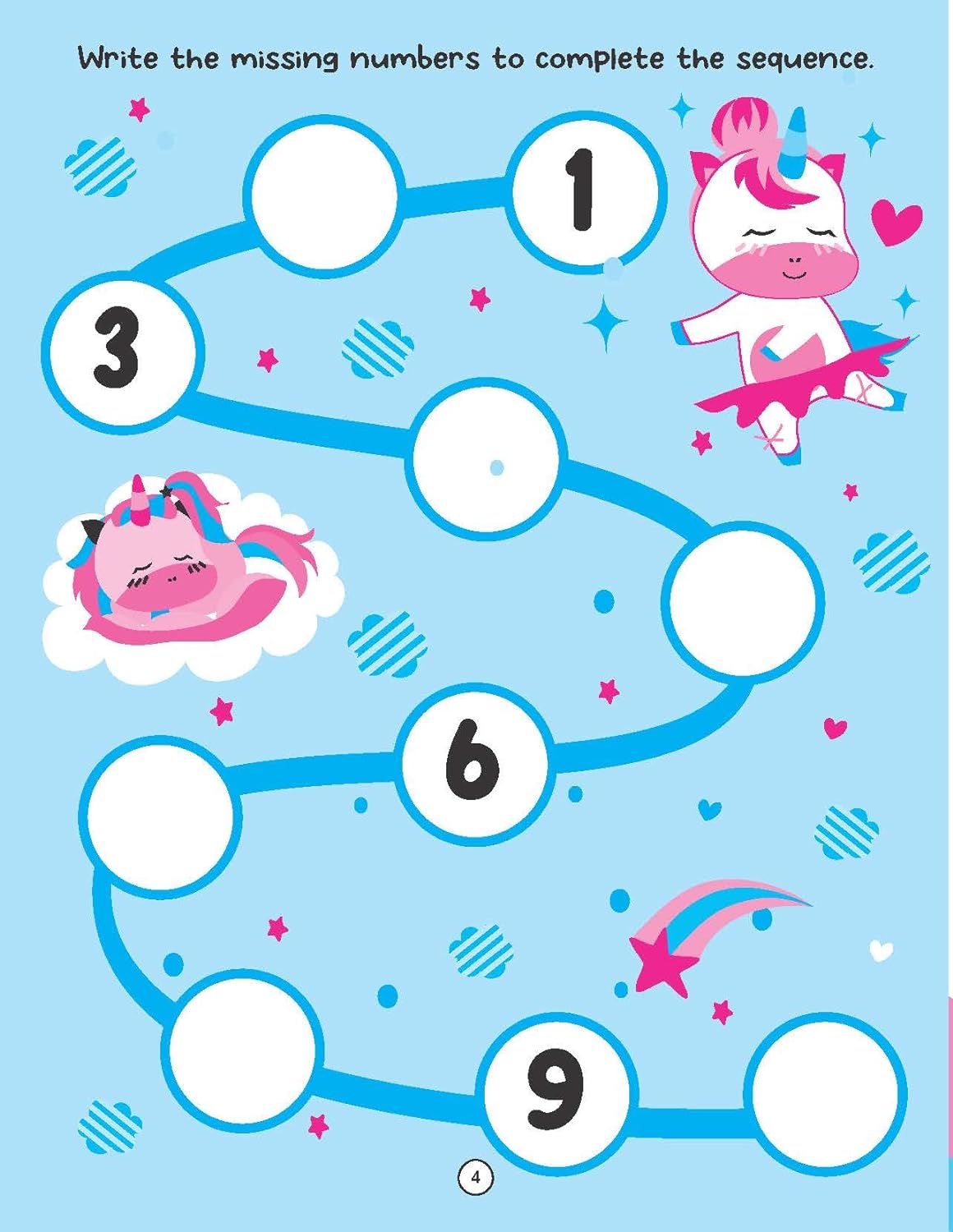 Dreamland Publications - I Can Solve Unicorn World Activities