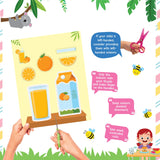 Dreamland Publications - Tasty Foods Scissors Skills Activity Book