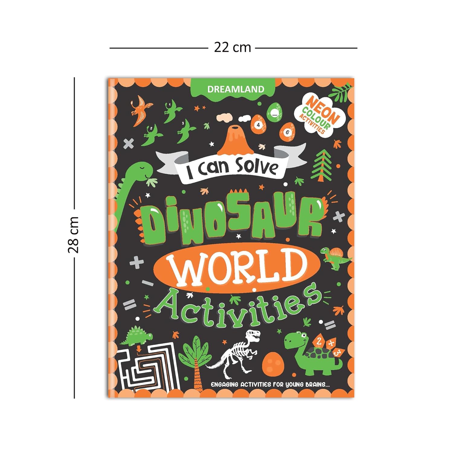 Dreamland Publications - I can Solve Dinosaur World Activities