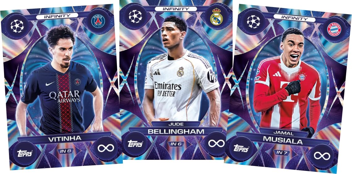 Topps UEFA Champions League Match Attax 2025-26 Trading and Collectible Card Game (Multipack of 2)