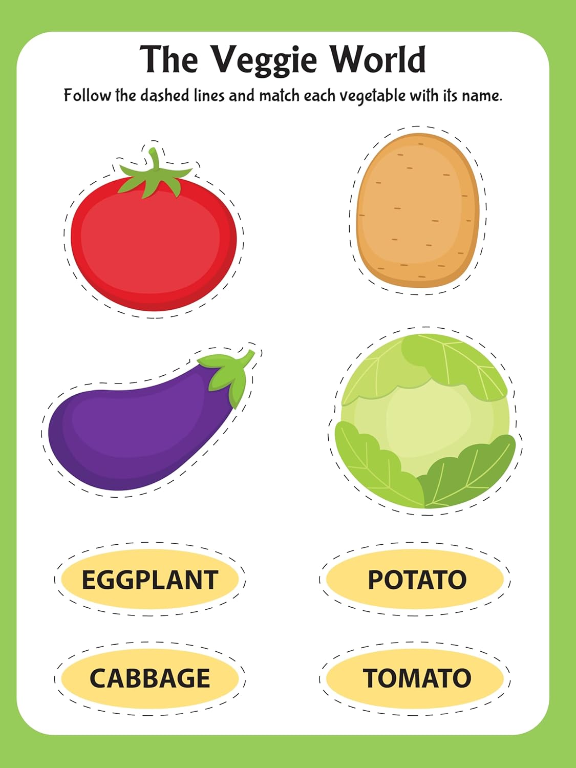 Dreamland Publications - Tasty Foods Scissors Skills Activity Book