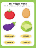 Dreamland Publications - Tasty Foods Scissors Skills Activity Book