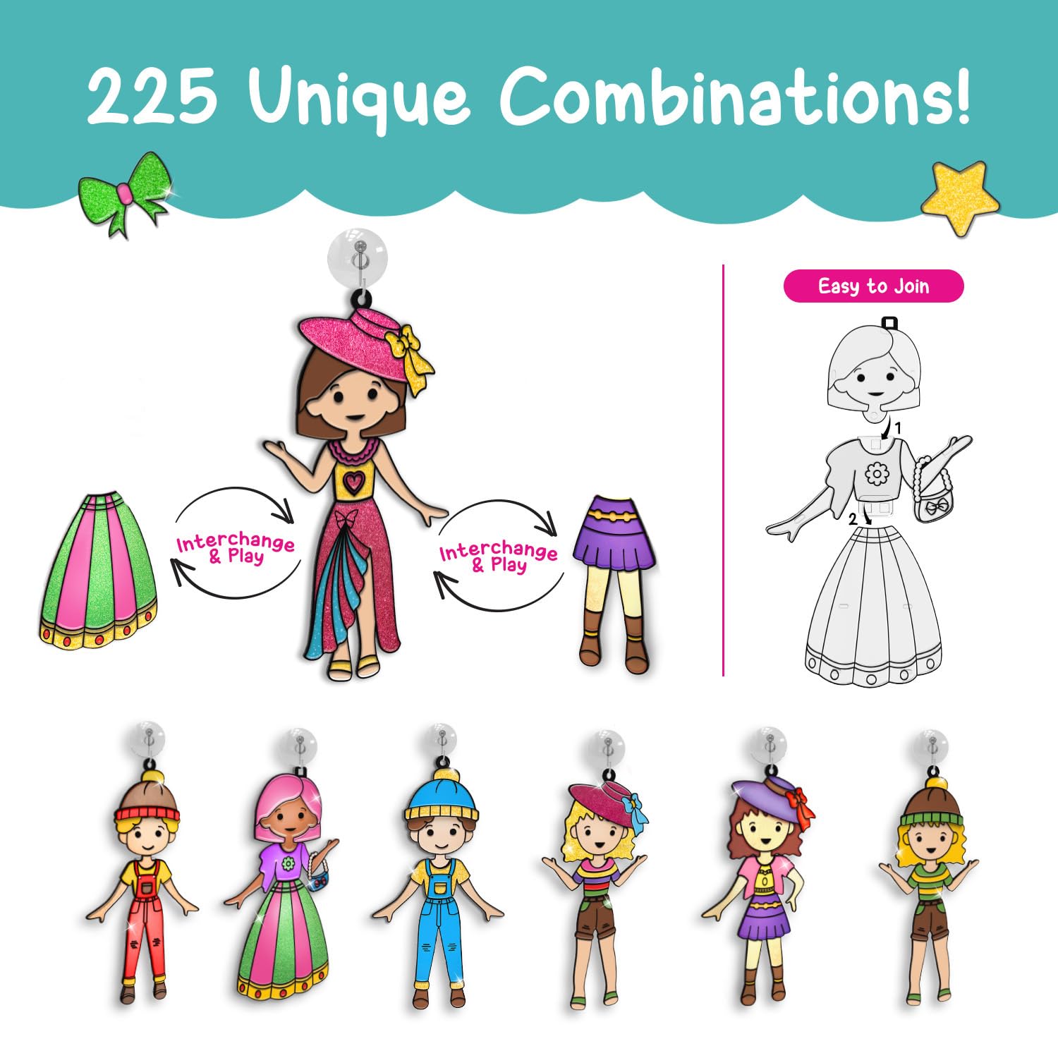 Smartivity Window Art Dress - Up