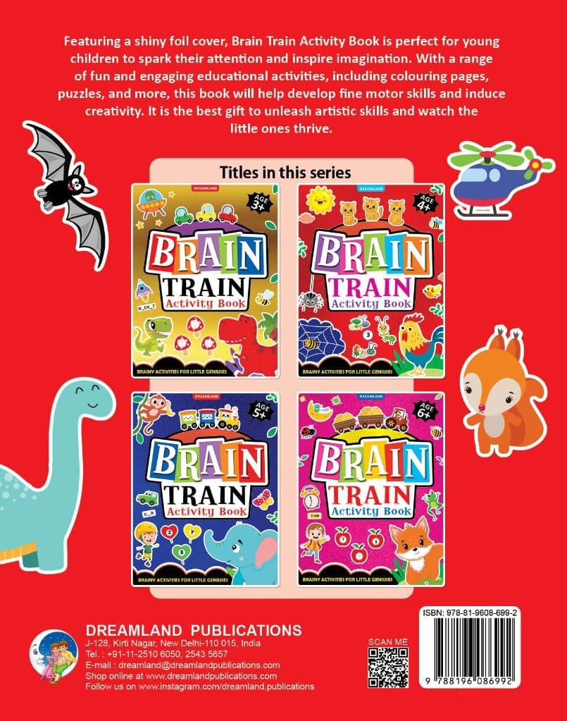 Dreamland Publications - BRAIN TRAIN ACTIVITY - AGE 4+