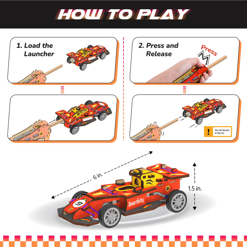 Smartivity Speedster F1 Racing Car