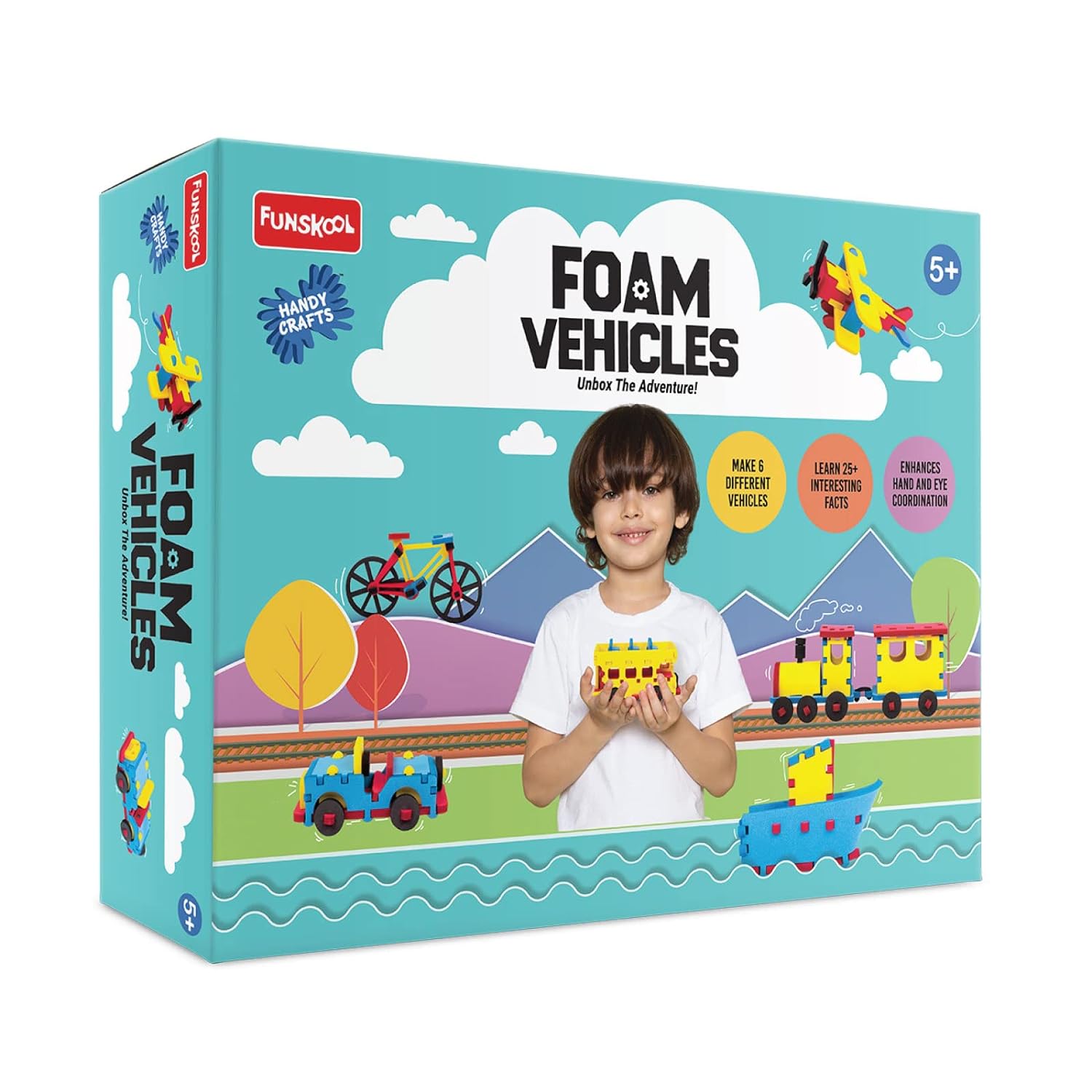 Funskool Handycrafts Foam Vehicles