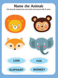 Dreamland Publications - Animal Friends Scissors Skills Activity Book