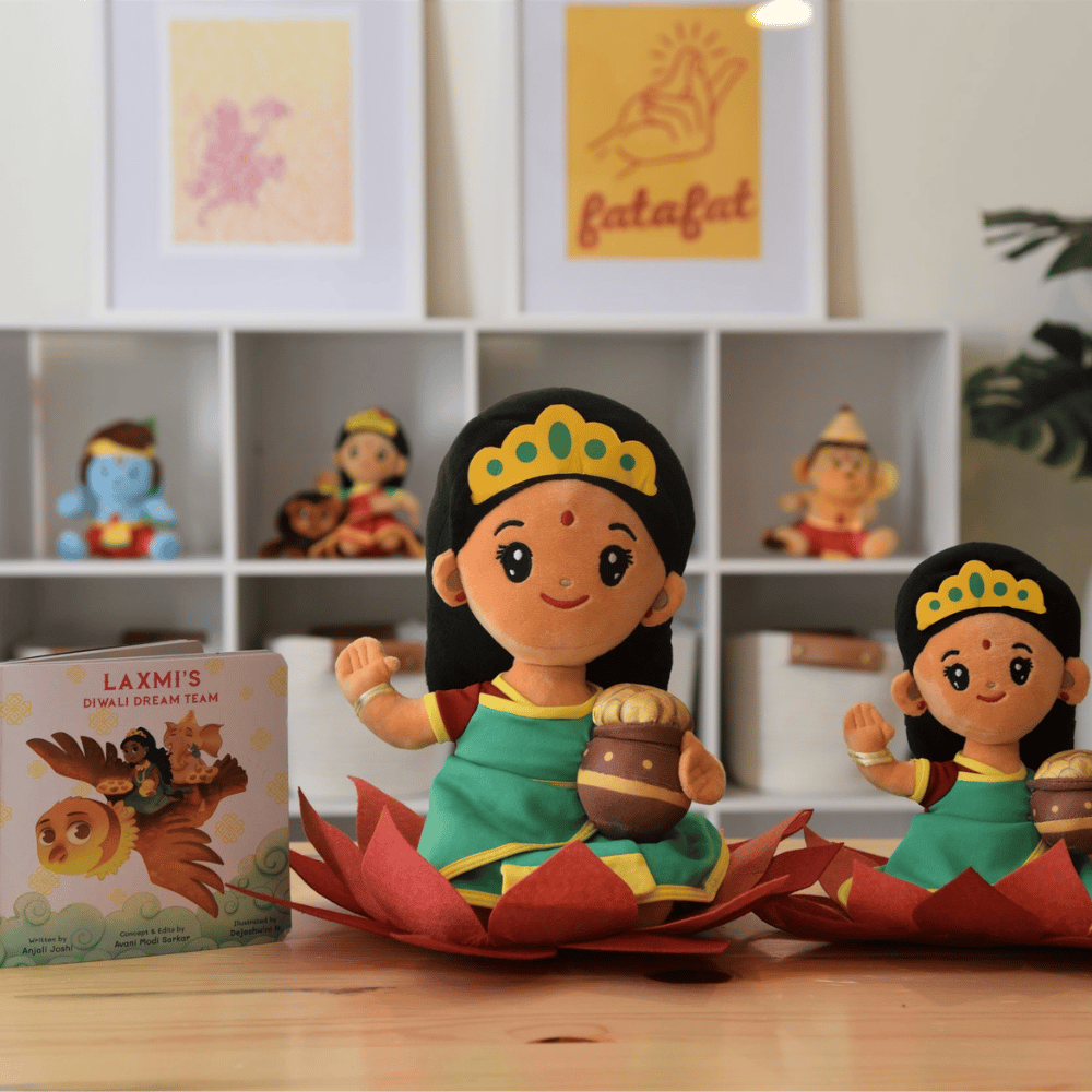 Modi Toys Laxmi Devi Small Mantra Singing Plush