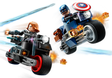 Lego Marvel Black Widow & Captain America Motorcycles