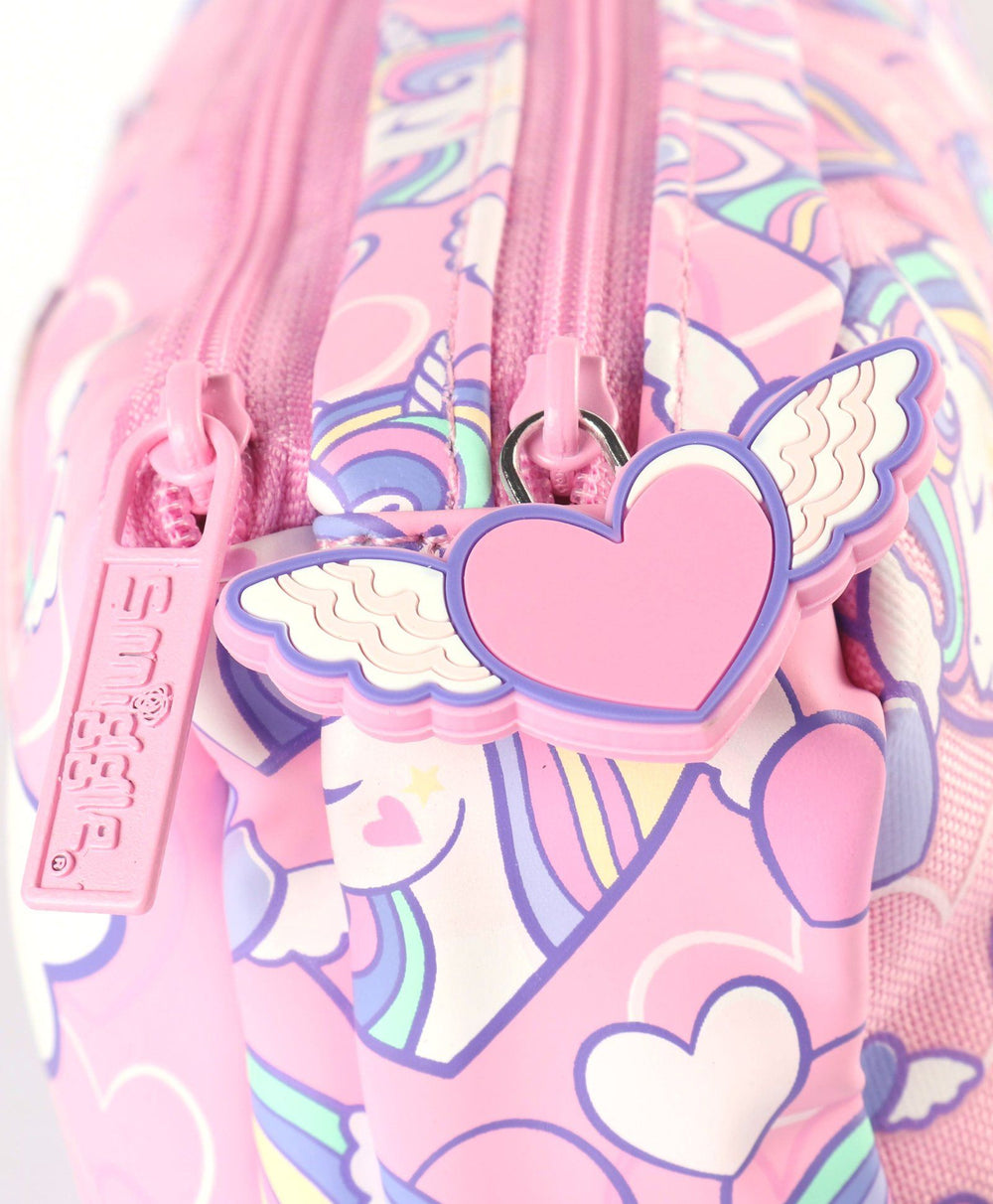 Smiggle Fly Hi Pencil Pouch Unicorn - Pink