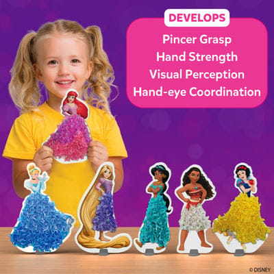 Skillmatics Poke-in Art: Disney Princess | No Mess Art for Kids