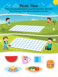 Dreamland Publications - Tasty Foods Scissors Skills Activity Book
