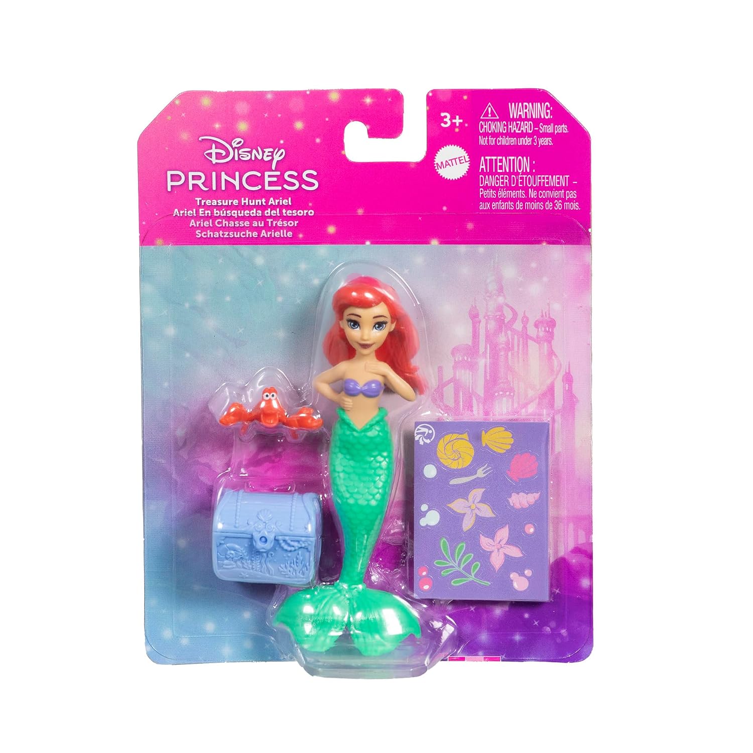 Disney  Princess: Treasure Hunt Ariel - Small Doll