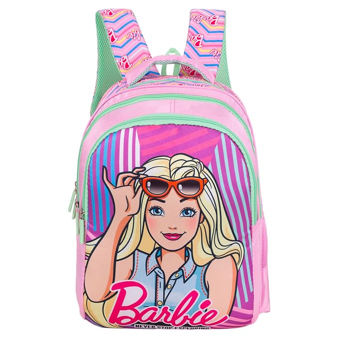 Striders Barbie School Bag for Girls 16 Inch