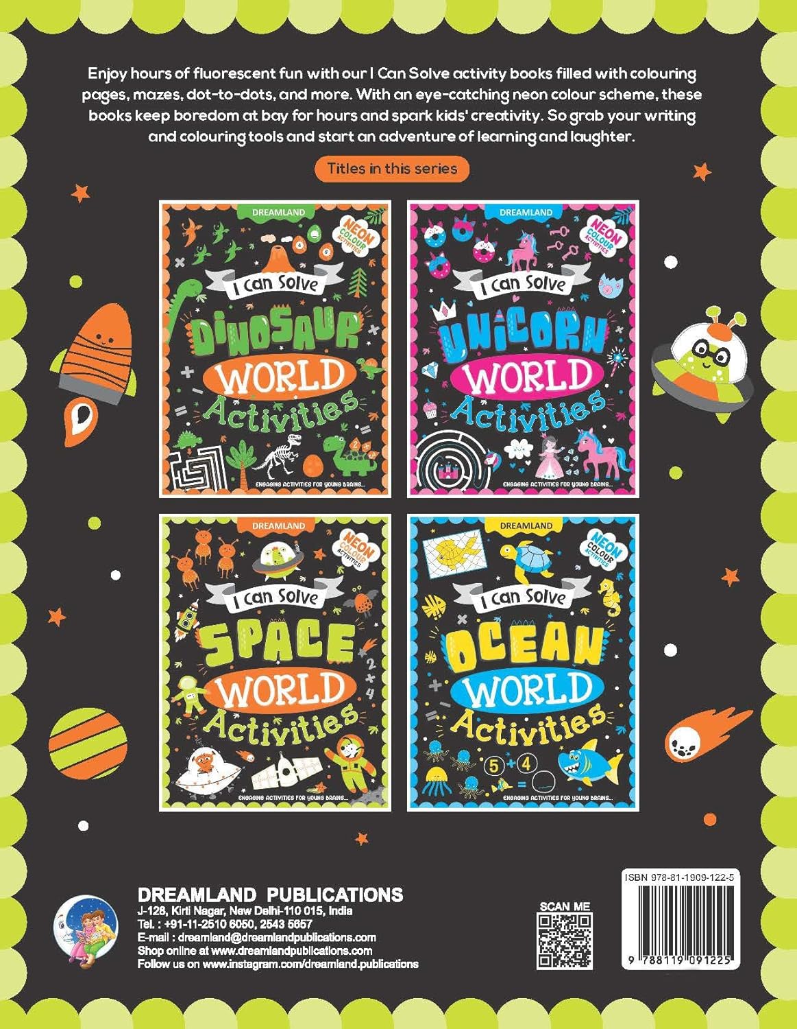 Dreamland Publications - I can Solve Space World Activities