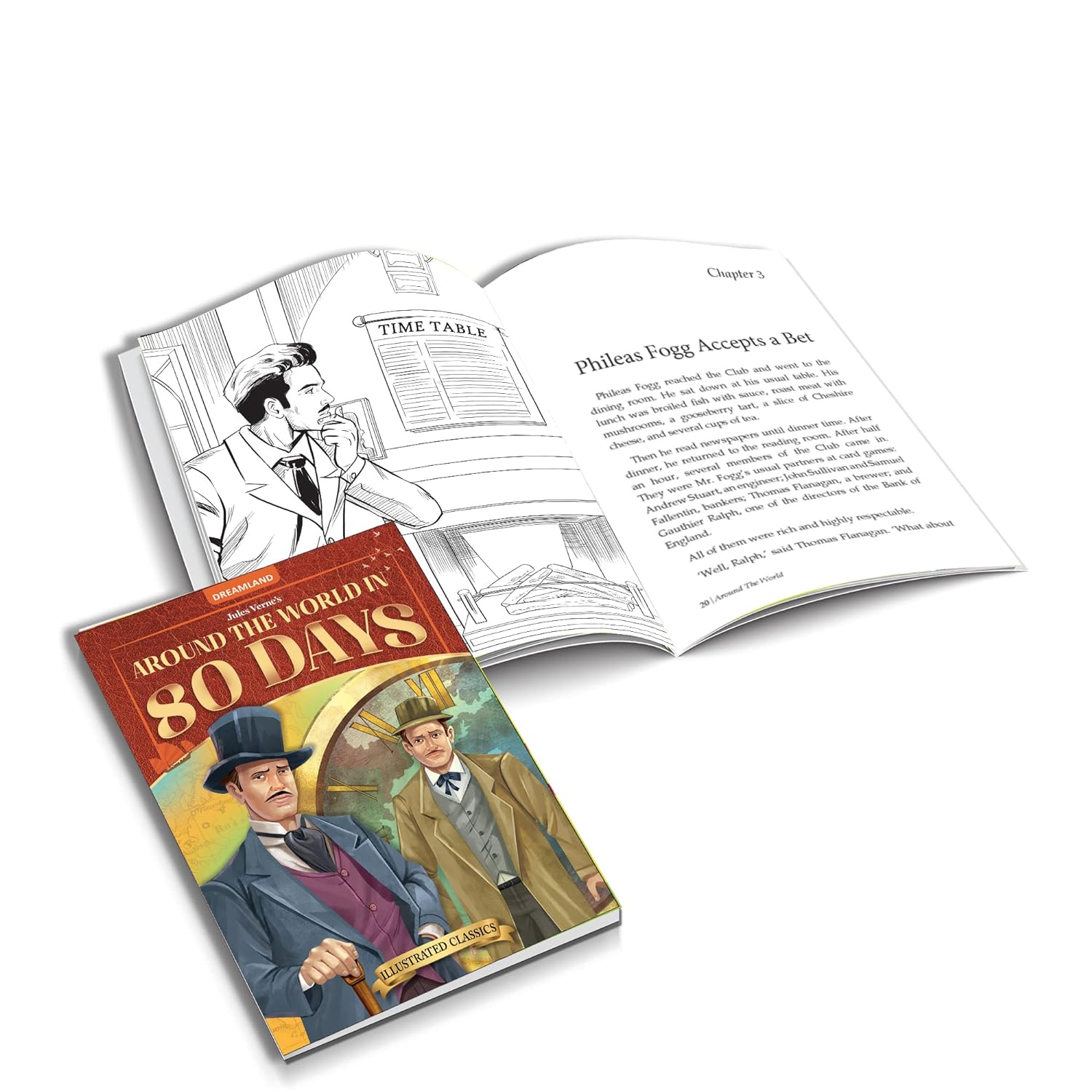 Dreamland Publications -   03. CLASSIC TALES - AROUND THE WORLD 80 DAYS