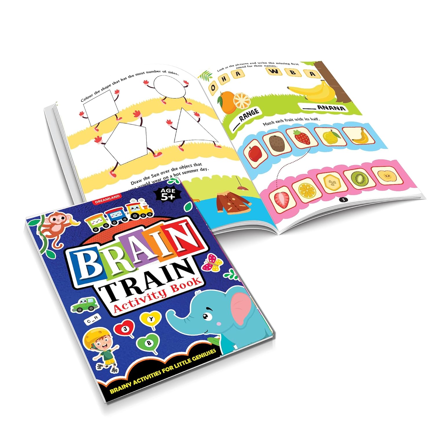 Dreamland Publications - BRAIN TRAIN ACTIVITY - AGE 5+