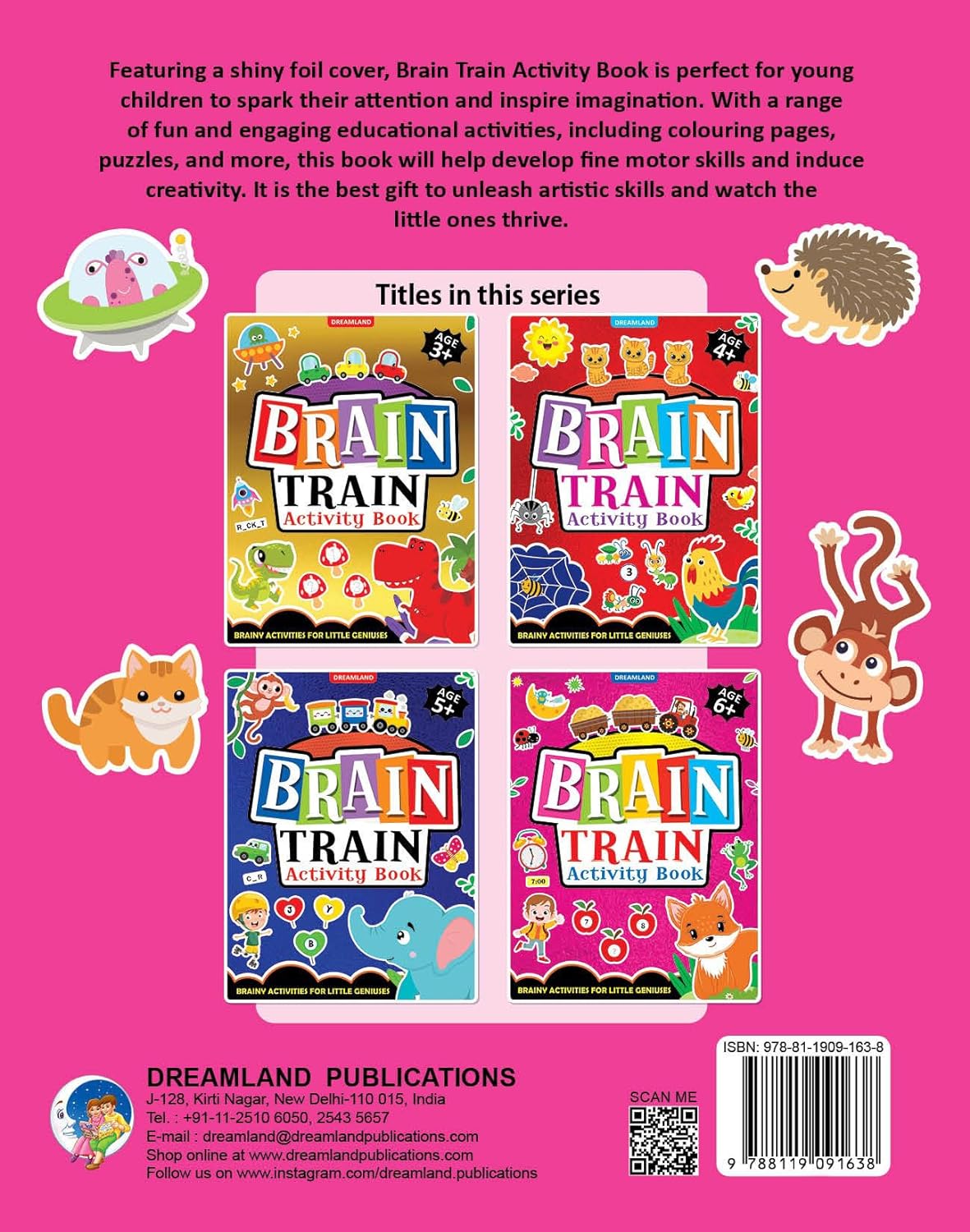 Dreamland Publications - BRAIN TRAIN ACTIVITY - AGE 6+