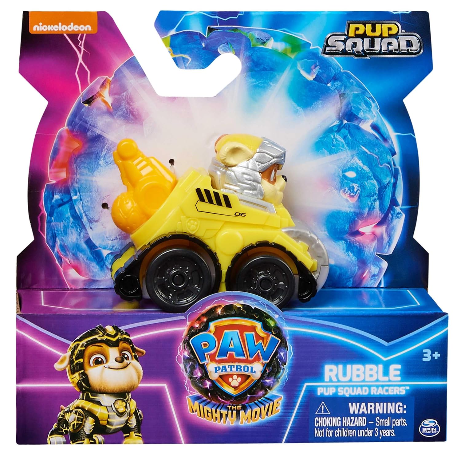 Paw Patrol Paw Patrol Pawket Racers - Mighty Mini Squad Racer Rubble