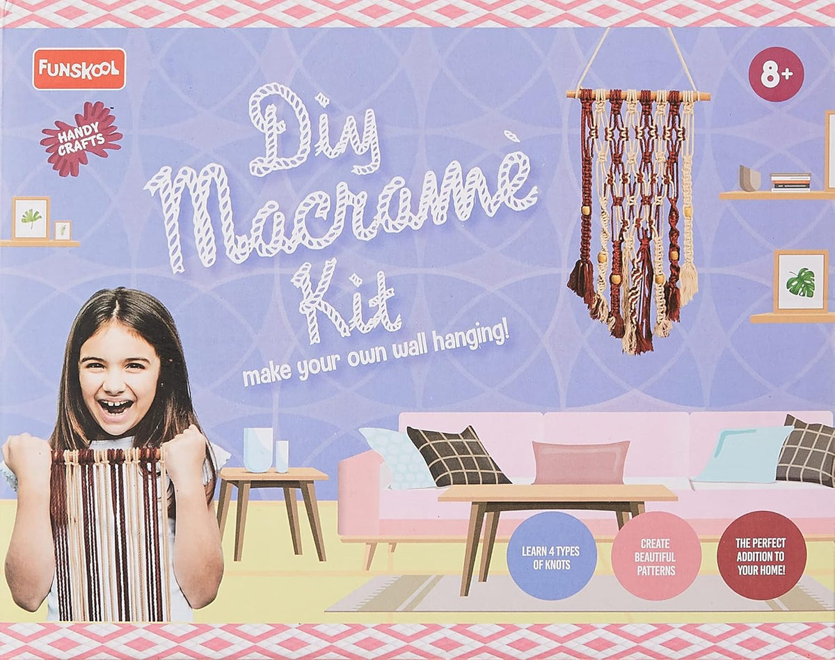 Funskool Handycrafts DIY Macrame Kit