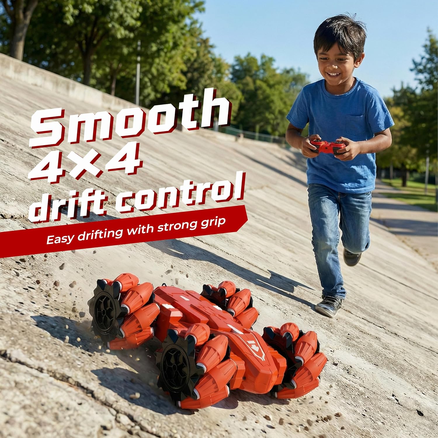Funskool Volt Rush RC Vort-X Stunt Car