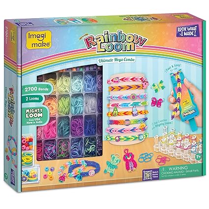 Imagimake Rainbow Loom Ultimate Mega Combo Kit