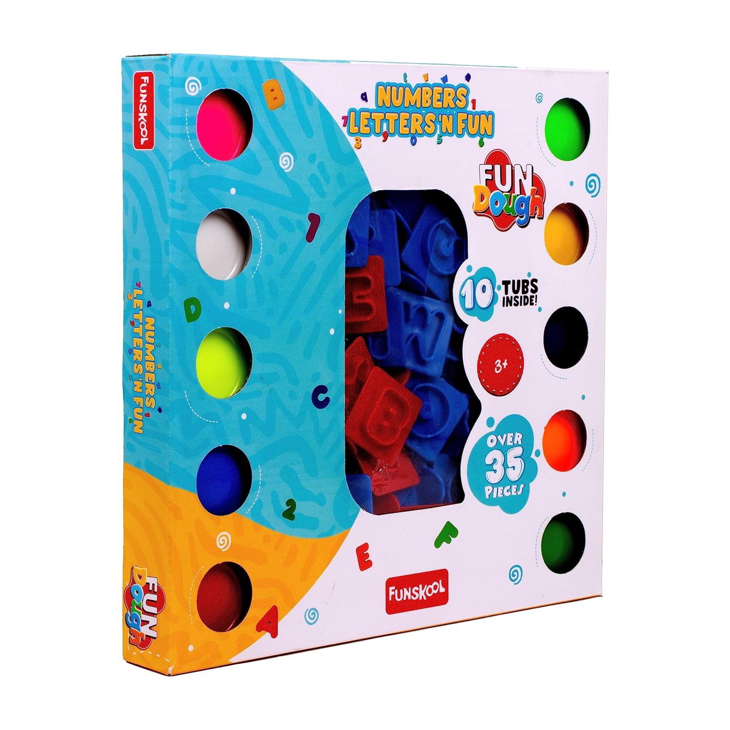 Funskool-Fundough Playset Numbers Letters N Fun