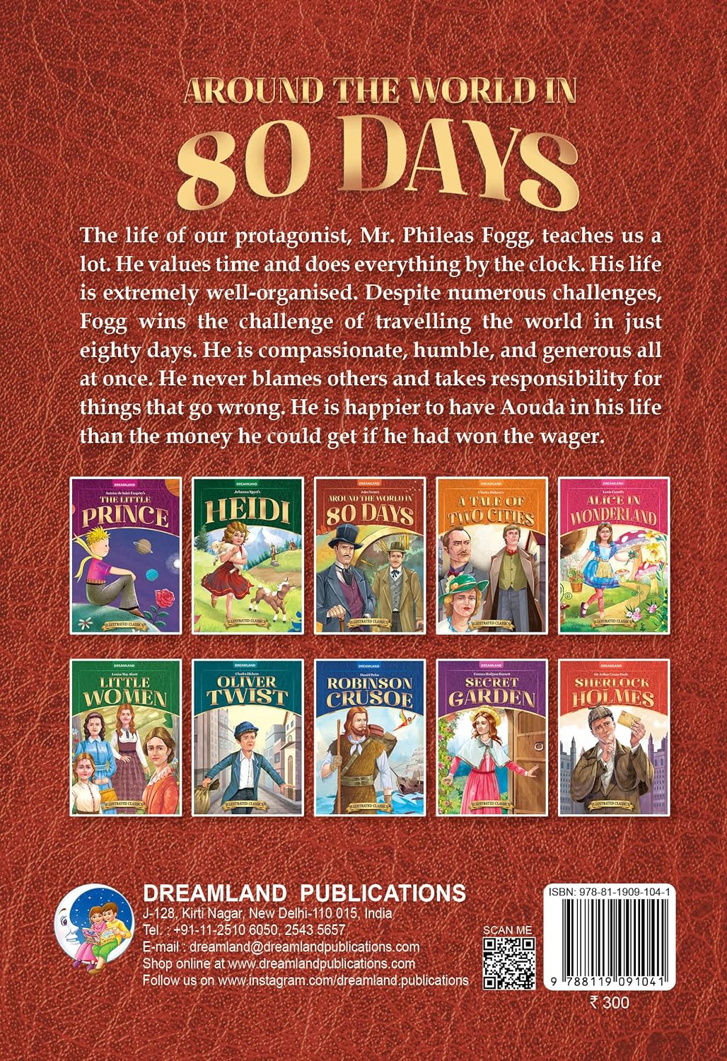 Dreamland Publications -   03. CLASSIC TALES - AROUND THE WORLD 80 DAYS