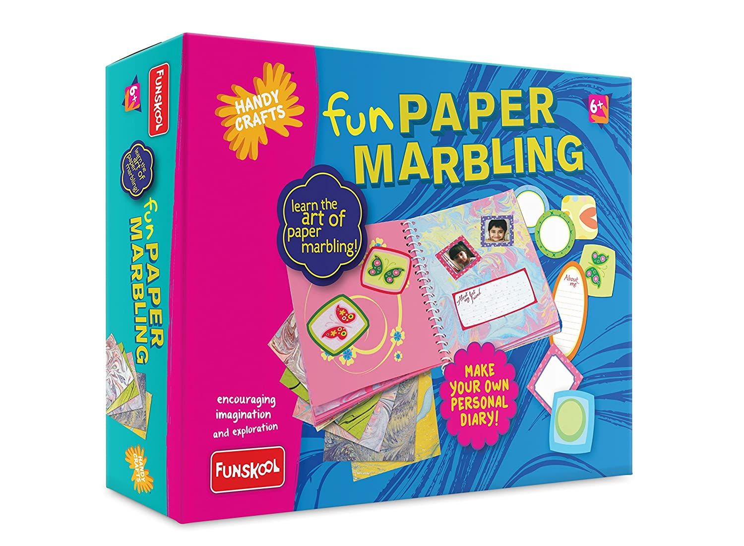 Funskool Fun Paper Marbling