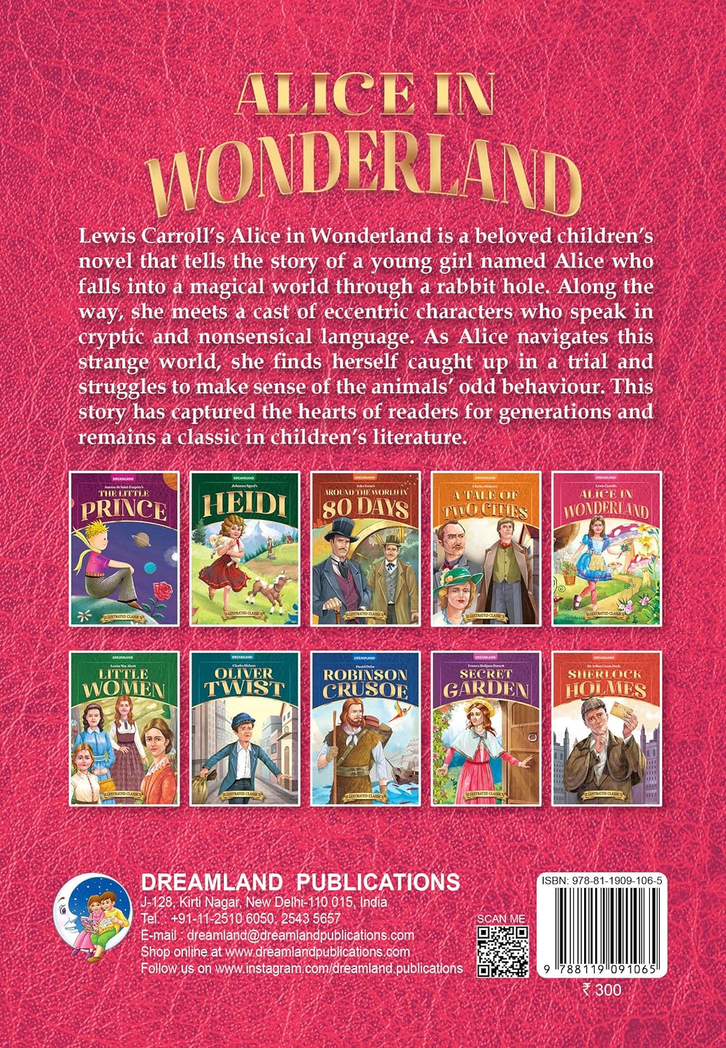 Dreamland Publications -   05. CLASSIC TALES - ALICE IN WONDERLAND