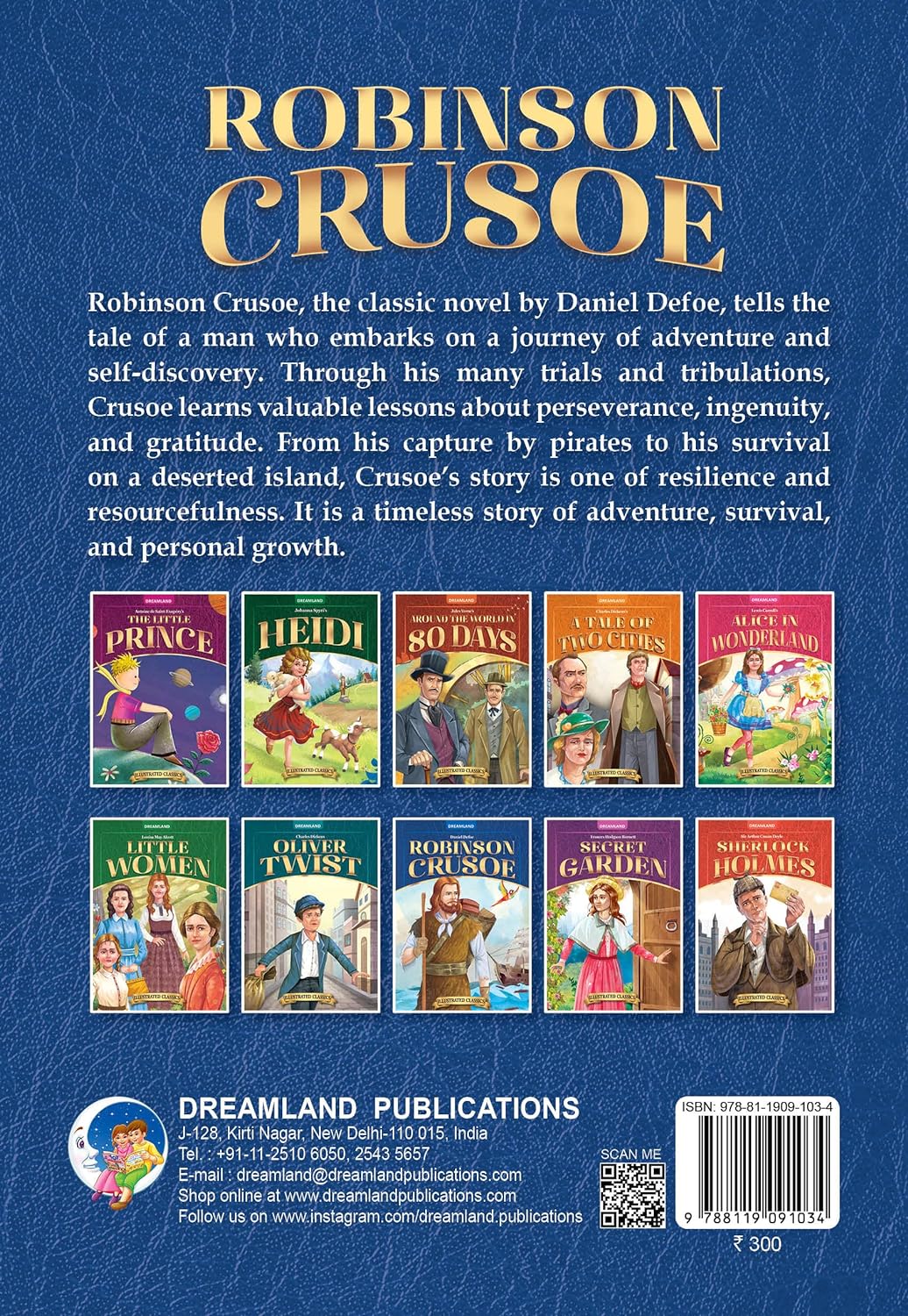 Dreamland Publications -   08. CLASSIC TALES - ROBINSON CRUSOE