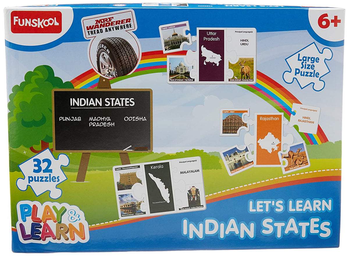 LET?S LEARN INDIAN STATES PUZZLES