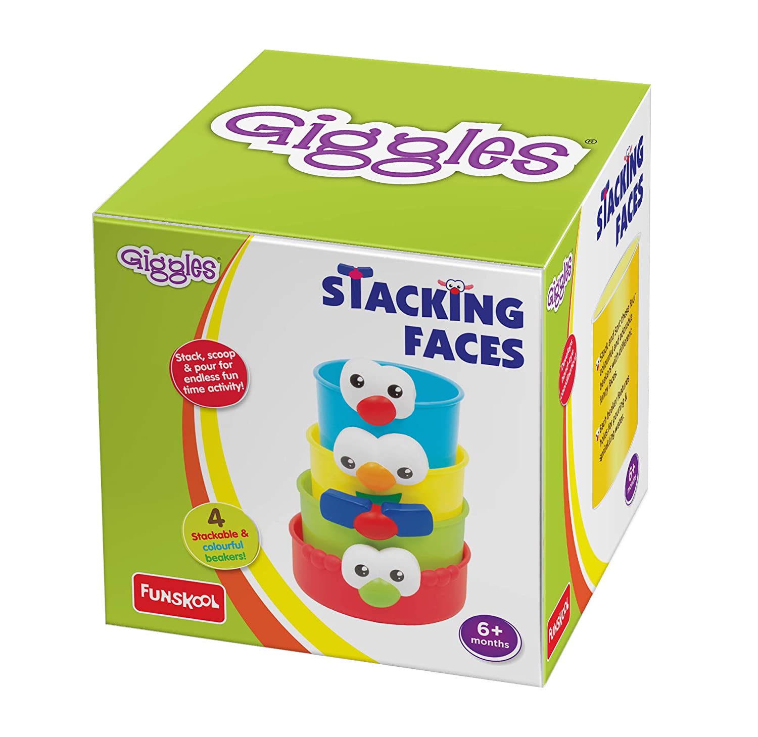 Giggles Stacking Faces