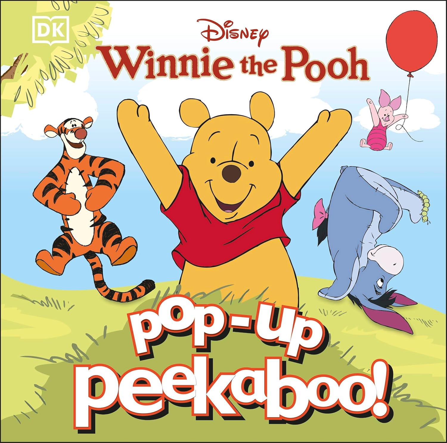 Disney Classic Winnie The Pooh 12 inch Plush And Pop-Up Peekaboo!