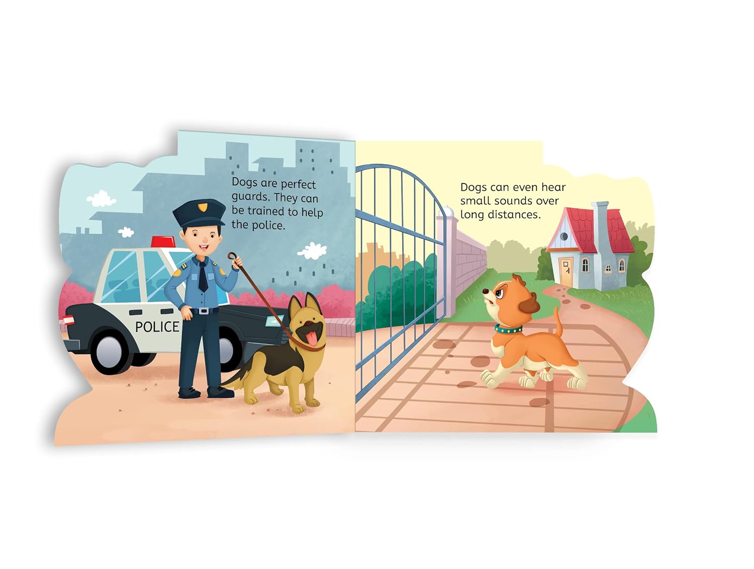 Fuzzbuzz Pugs At Play Goldie The Walking Dog And My First Shaped Board Book Dog