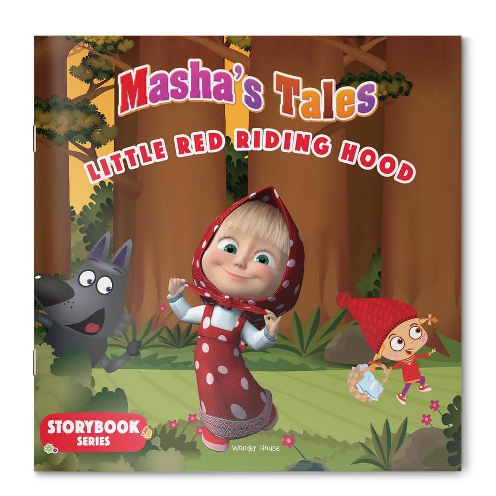 Simba Masha And The Bear Colourful Masha Doll And Masha's Tales - Little Red Riding Hood