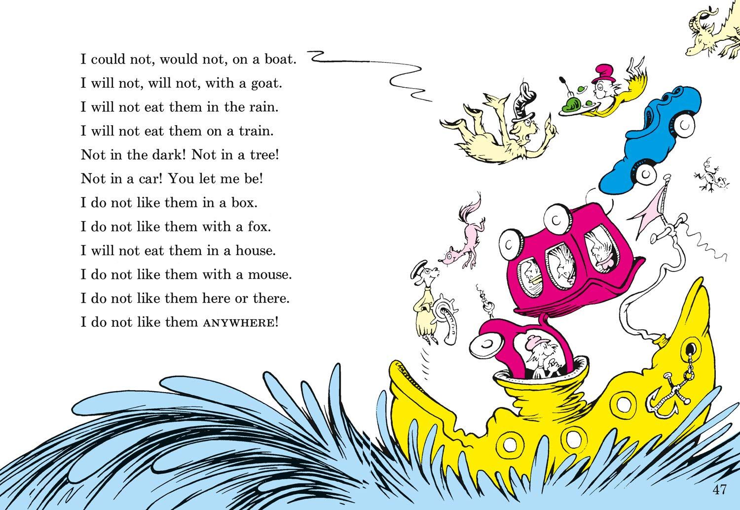 Dr. Seuss Green Eggs and Ham