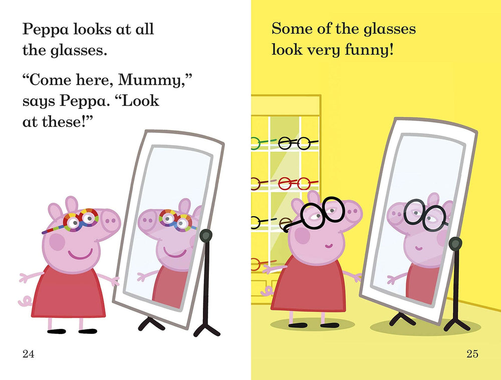 Peppa Pig Peppa's First Glasses Read It Yourself With Ladybird Level 2