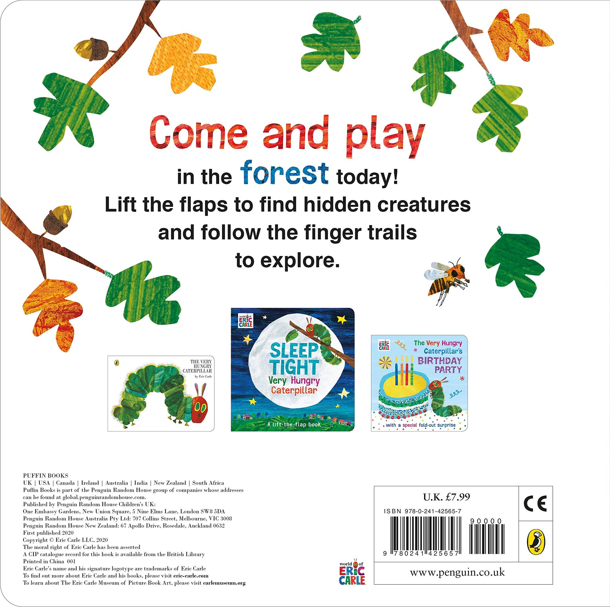 The Very Hungry Caterpillar's Hide-and-Seek Board book – Lift the flap By Eric Carle